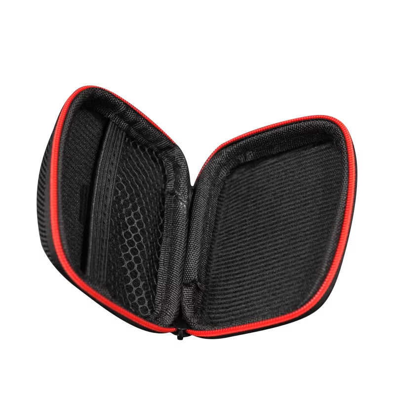 Stylish and Portable Bluetooth Headset Case - Durable EVA Zipper Storage for Earphones - Perfect for On-the-Go Listening!
