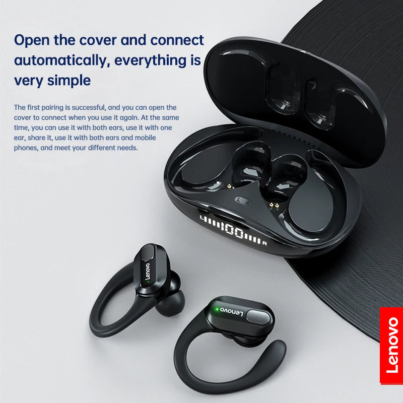 Experience Unmatched Sound with the XT80 Sports Wireless Earphones - Bluetooth 5.3, HiFi Stereo, and LED Power Display