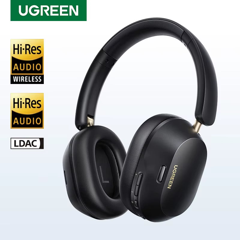 Max5C Wireless Bluetooth Headphones with 43dB Active Noise Cancellation and 75 Hours of Hi-Res Spatial Audio